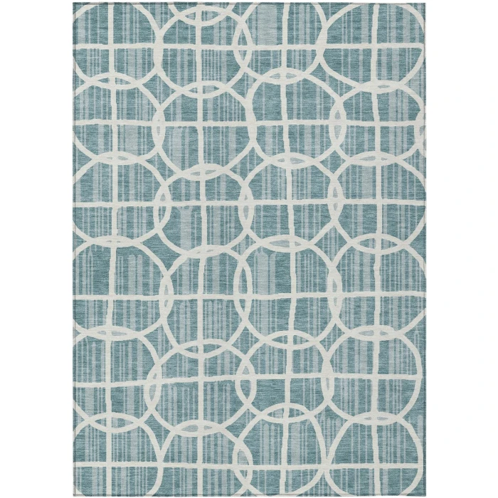 Addison Rugs Chantille Teal ACN2769 8ft. x 10ft. Rect. Rug
