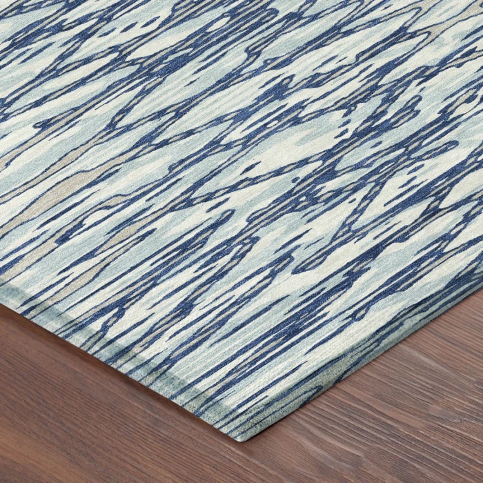 Addison Rugs Chantille Blue ACN2771 5ft. x 7ft.6in. Rect. Rug