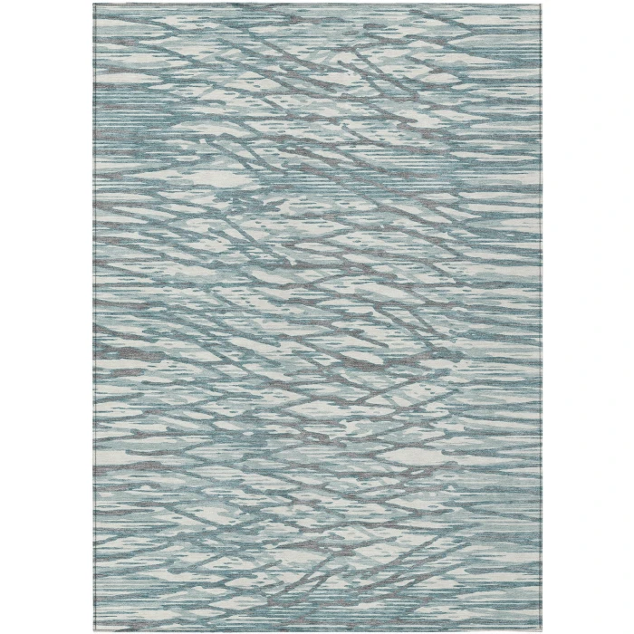Addison Rugs Chantille Teal ACN2771 9ft. x 12ft. Rect. Rug