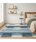 Addison Rugs Chantille Blue ACN2772 9ft. x 12ft. Rect. Rug