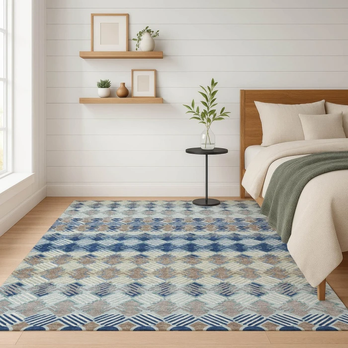 Addison Rugs Chantille Blue ACN2773 8ft. x 10ft. Rect. Rug