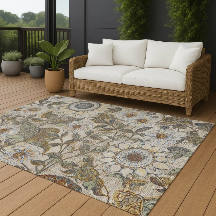 Addison Rugs Chantille Brown ACN2774 5ft. x 7ft.6in. Rect. Rug