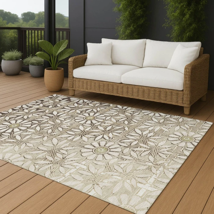 Addison Rugs Chantille Ivory ACN2775 5ft. x 7ft.6in. Rect. Rug