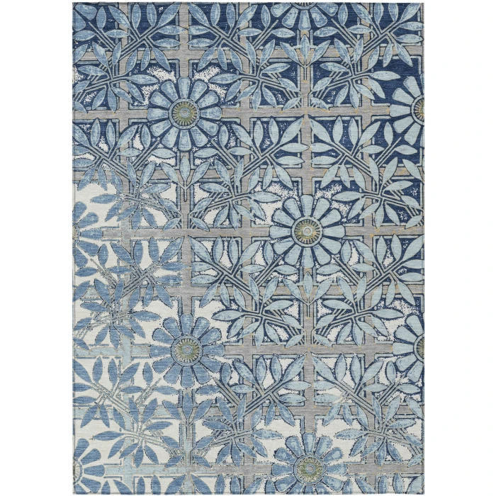 Addison Rugs Chantille Blue ACN2775 5ft. x 7ft.6in. Rect. Rug