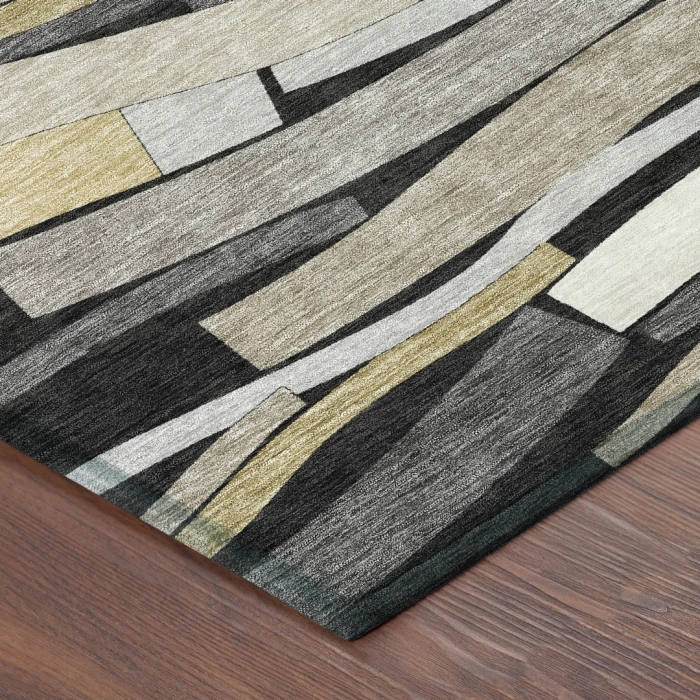 Addison Rugs Chantille Black ACN2776 8ft. x 10ft. Rect. Rug