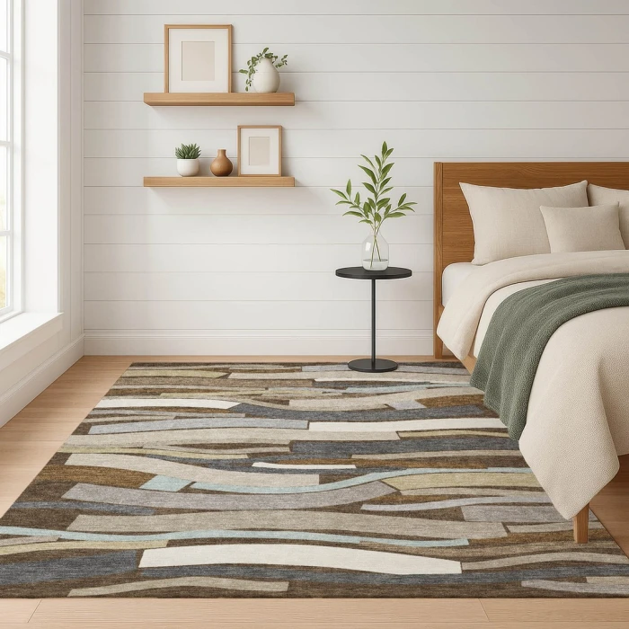Addison Rugs Chantille Brown ACN2776 8ft. x 10ft. Rect. Rug