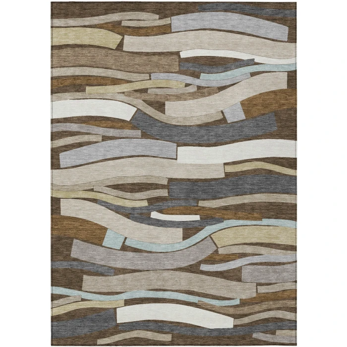 Addison Rugs Chantille Brown ACN2776 8ft. x 10ft. Rect. Rug