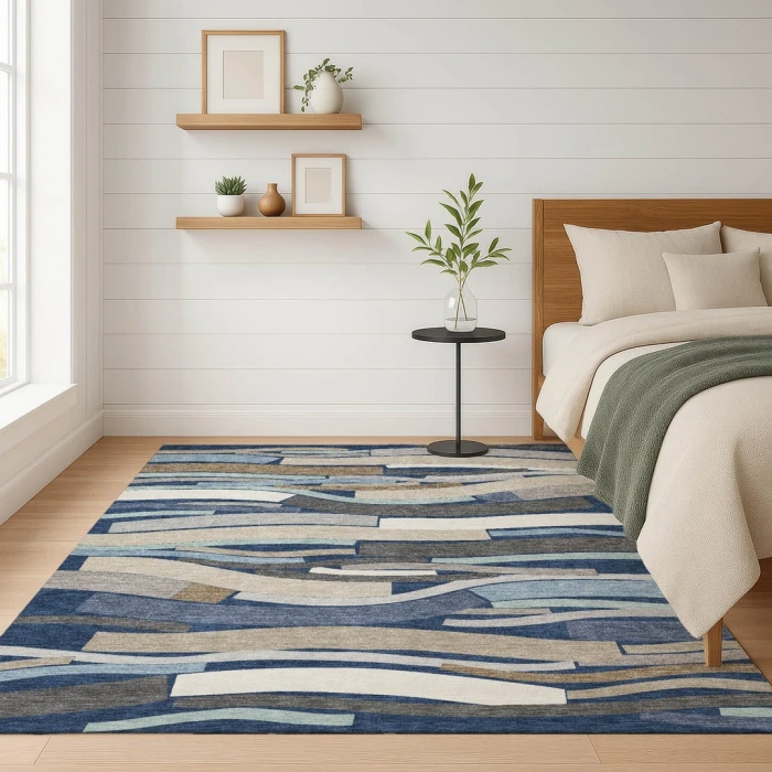 Addison Rugs Chantille Blue ACN2776 5ft. x 7ft.6in. Rect. Rug
