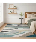 Addison Rugs Chantille Teal ACN2777 8ft. x 10ft. Rect. Rug