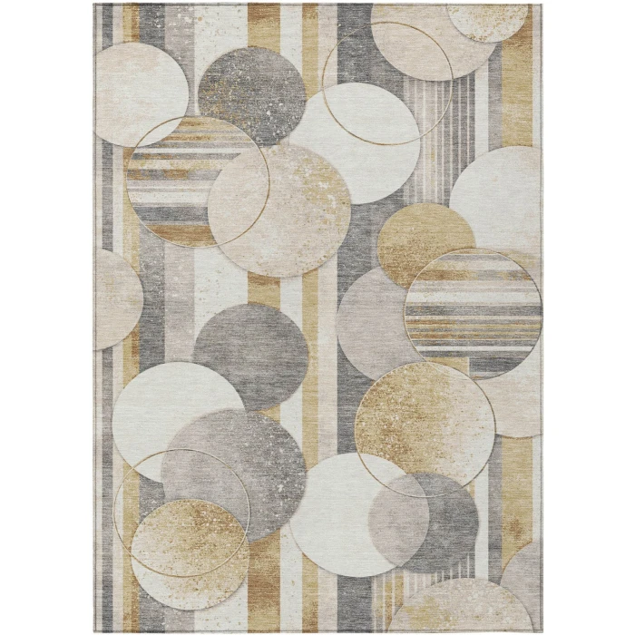 Addison Rugs Chantille Gold ACN2778 8ft. x 10ft. Rect. Rug