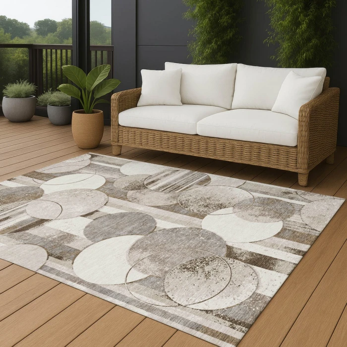Addison Rugs Chantille Brown ACN2778 8ft. x 10ft. Rect. Rug