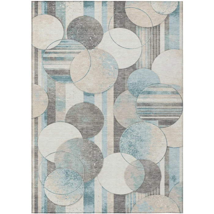 Addison Rugs Chantille Teal ACN2778 8ft. x 10ft. Rect. Rug