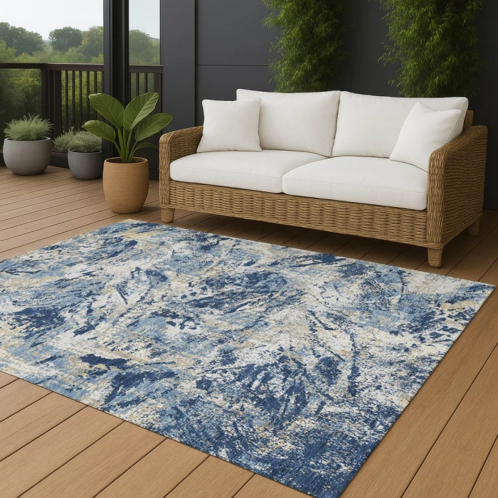 Addison Rugs Chantille Blue ACN2779 9ft. x 12ft. Rect. Rug