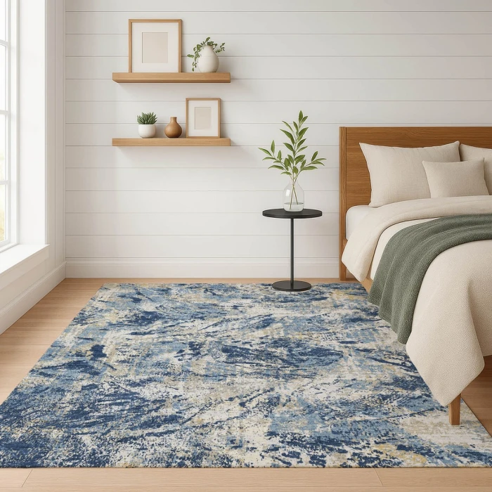 Addison Rugs Chantille Blue ACN2779 9ft. x 12ft. Rect. Rug