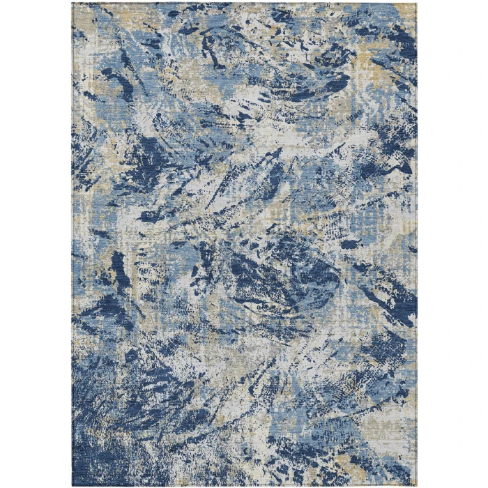 Addison Rugs Chantille Blue ACN2779 9ft. x 12ft. Rect. Rug