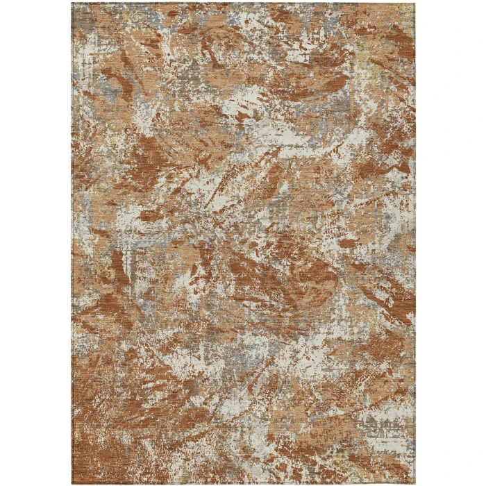 Addison Rugs Chantille Orange ACN2779 5ft. x 7ft.6in. Rect. Rug