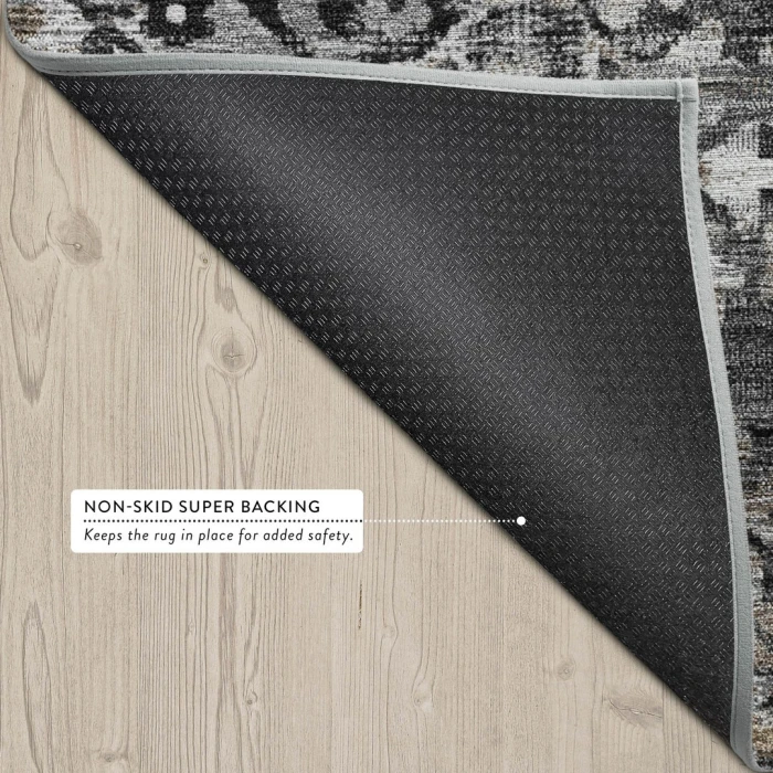 Addison Rugs Chantille Black ACN2782 9ft. x 12ft. Rect. Rug