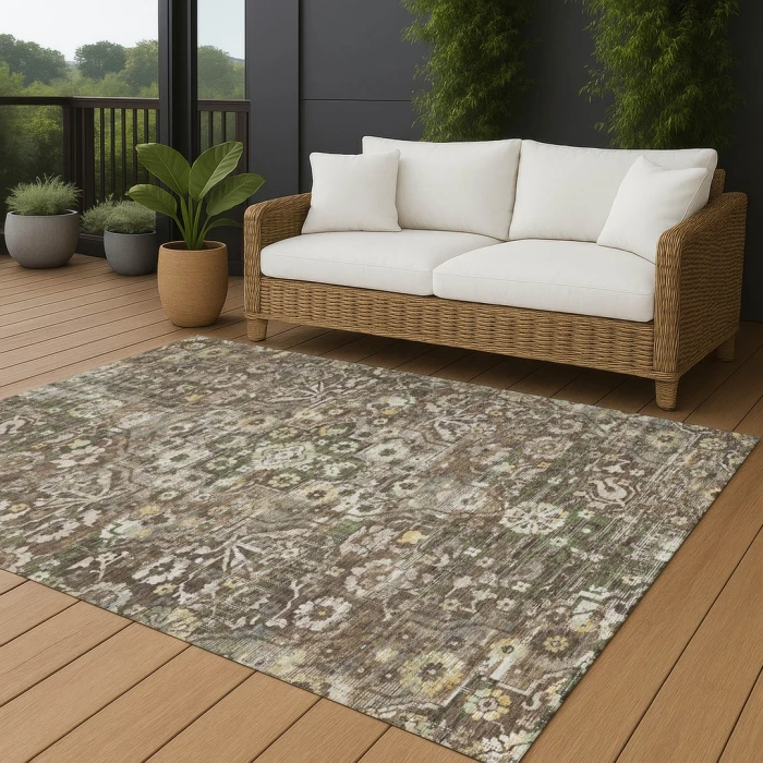 Addison Rugs Chantille Brown ACN2782 8ft. x 10ft. Rect. Rug
