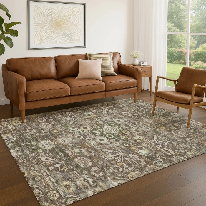 Addison Rugs Chantille Brown ACN2782 8ft. x 10ft. Rect. Rug