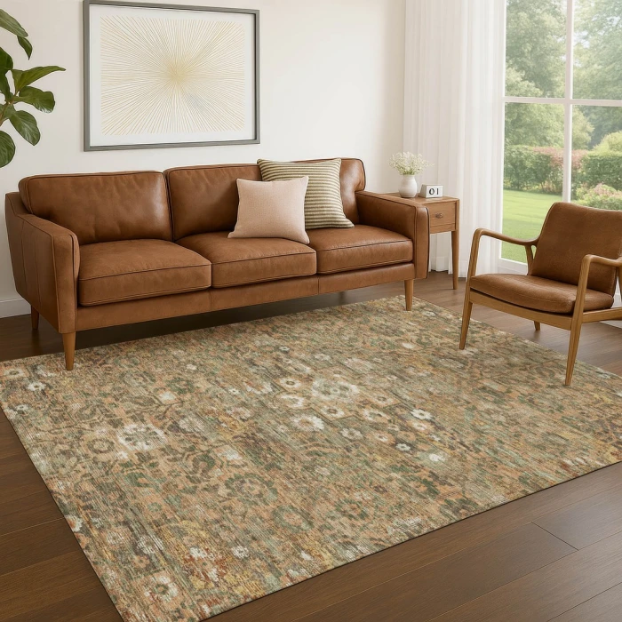 Addison Rugs Chantille Orange ACN2782 5ft. x 7ft.6in. Rect. Rug