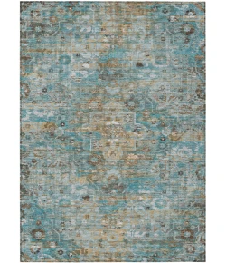 Addison Rugs Chantille Teal ACN2782 8ft. x 10ft. Rect. Rug
