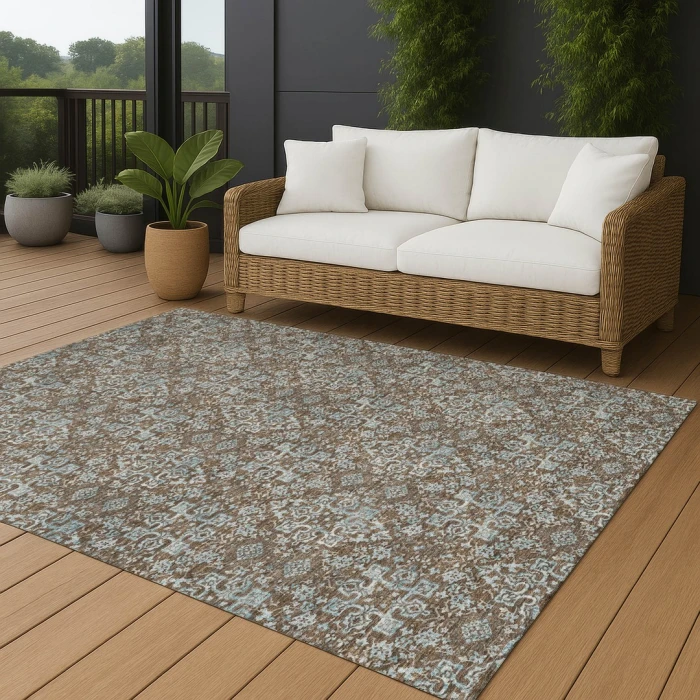 Addison Rugs Chantille Brown ACN2783 5ft. x 7ft.6in. Rect. Rug
