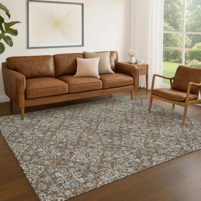 Addison Rugs Chantille Brown ACN2783 5ft. x 7ft.6in. Rect. Rug