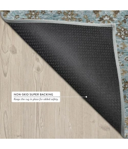 Addison Rugs Chantille Teal ACN2783 5ft. x 7ft.6in. Rect. Rug