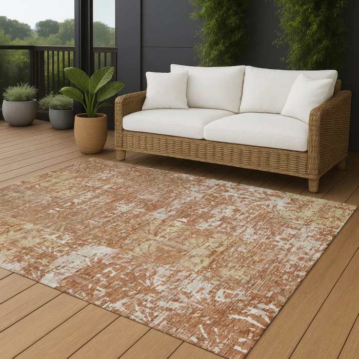 Addison Rugs Chantille Orange ACN2785 5ft. x 7ft.6in. Rect. Rug