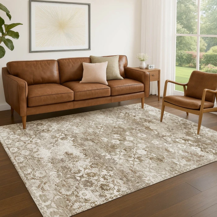 Addison Rugs Chantille Brown ACN2786 8ft. x 10ft. Rect. Rug