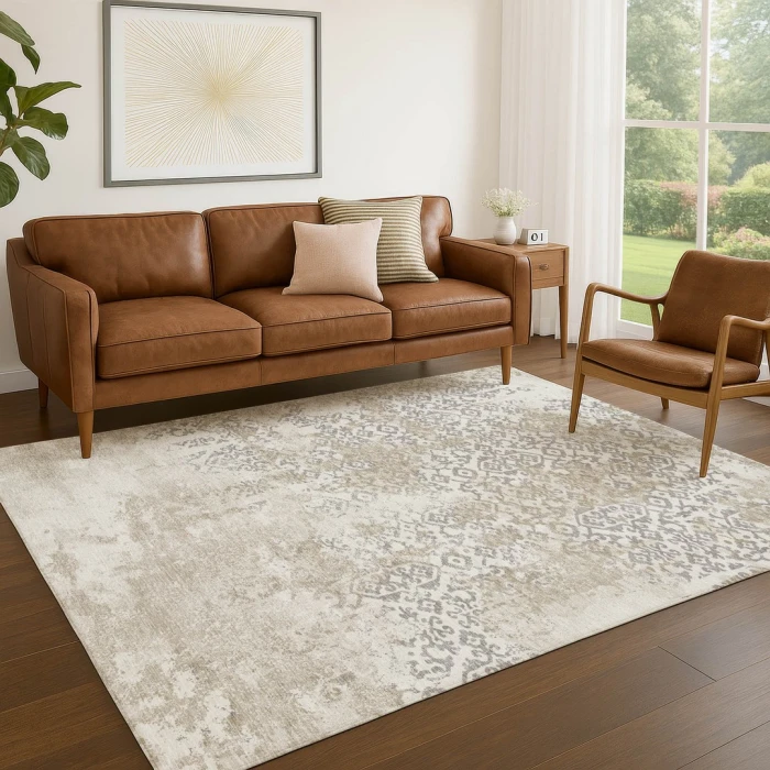 Addison Rugs Chantille Ivory ACN2788 8ft. x 10ft. Rect. Rug