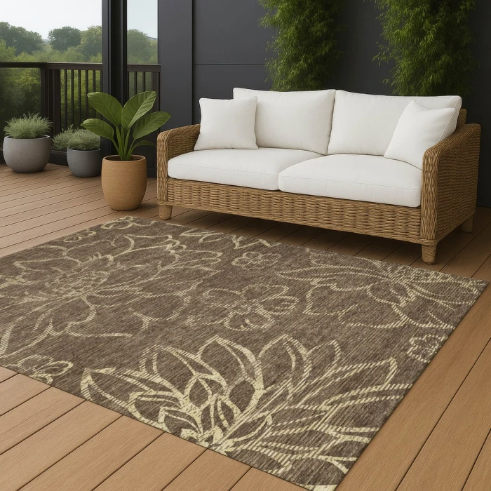 Addison Rugs Chantille Brown ACN2789 5ft. x 7ft.6in. Rect. Rug