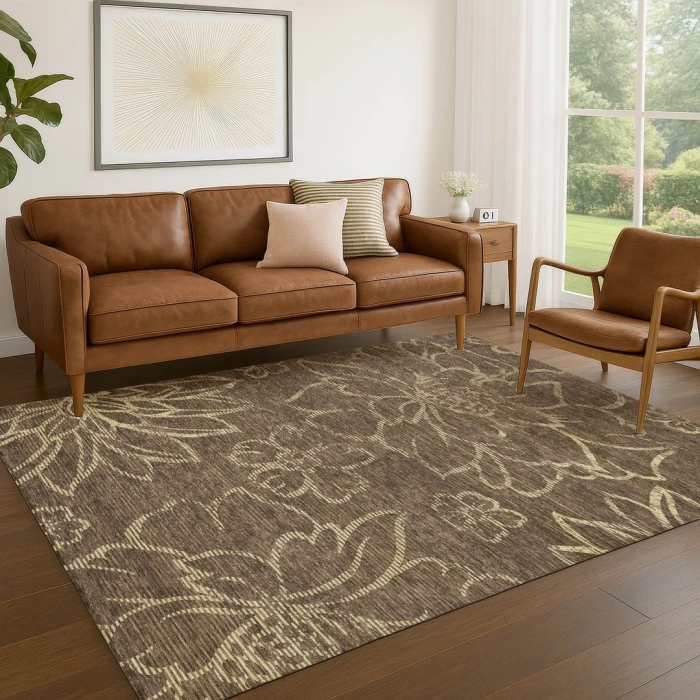 Addison Rugs Chantille Brown ACN2789 5ft. x 7ft.6in. Rect. Rug