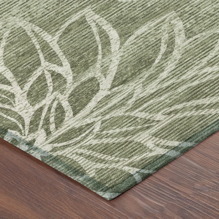 Addison Rugs Chantille Green ACN2789 9ft. x 12ft. Rect. Rug