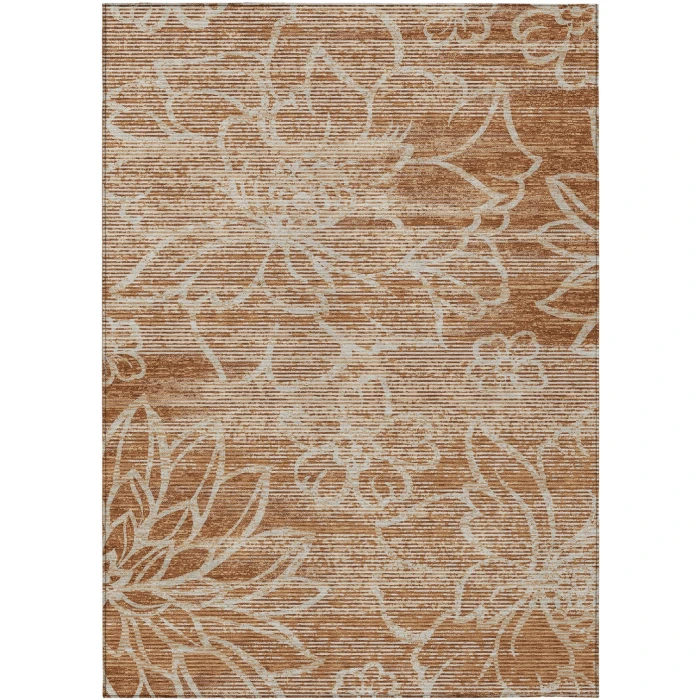 Addison Rugs Chantille Orange ACN2789 9ft. x 12ft. Rect. Rug