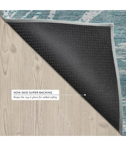 Addison Rugs Chantille Teal ACN2789 9ft. x 12ft. Rect. Rug