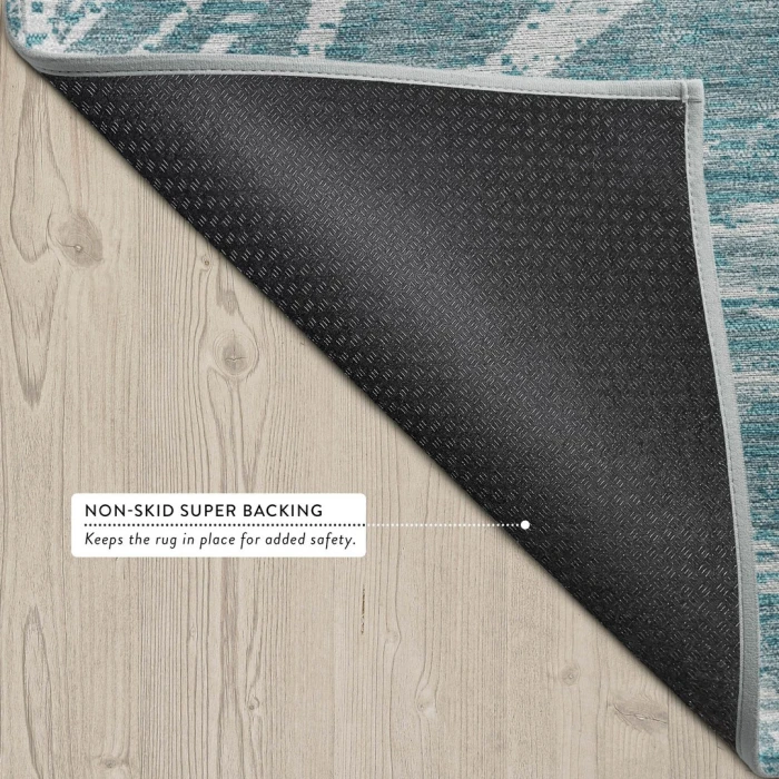 Addison Rugs Chantille Teal ACN2789 8ft. x 10ft. Rect. Rug