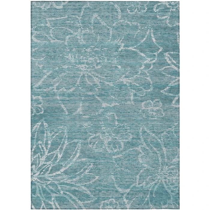 Addison Rugs Chantille Teal ACN2789 8ft. x 10ft. Rect. Rug