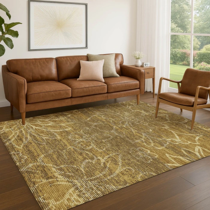 Addison Rugs Chantille Gold ACN2789 5ft. x 7ft.6in. Rect. Rug