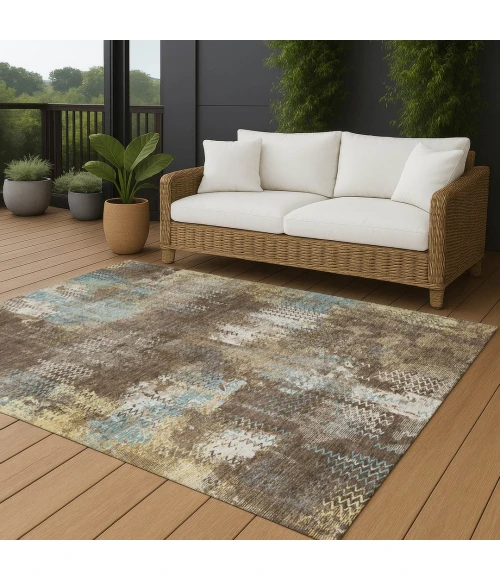 Addison Rugs Chantille Brown ACN2790 9ft. x 12ft. Rect. Rug