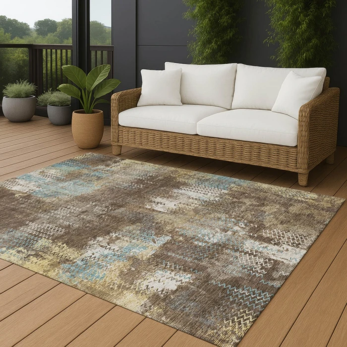 Addison Rugs Chantille Brown ACN2790 5ft. x 7ft.6in. Rect. Rug