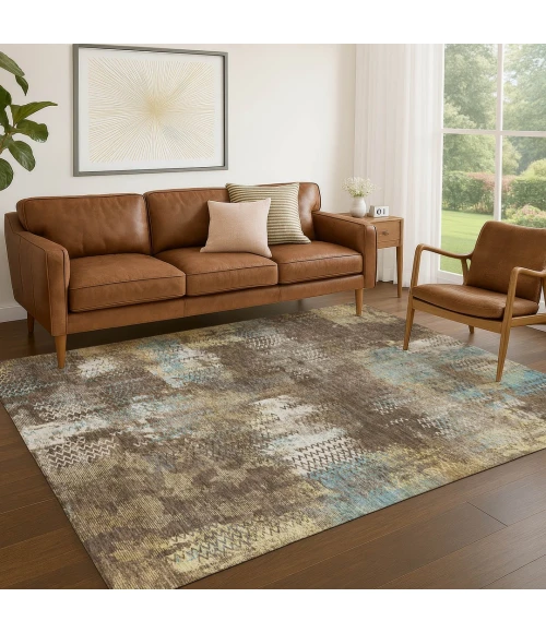 Addison Rugs Chantille Brown ACN2790 9ft. x 12ft. Rect. Rug