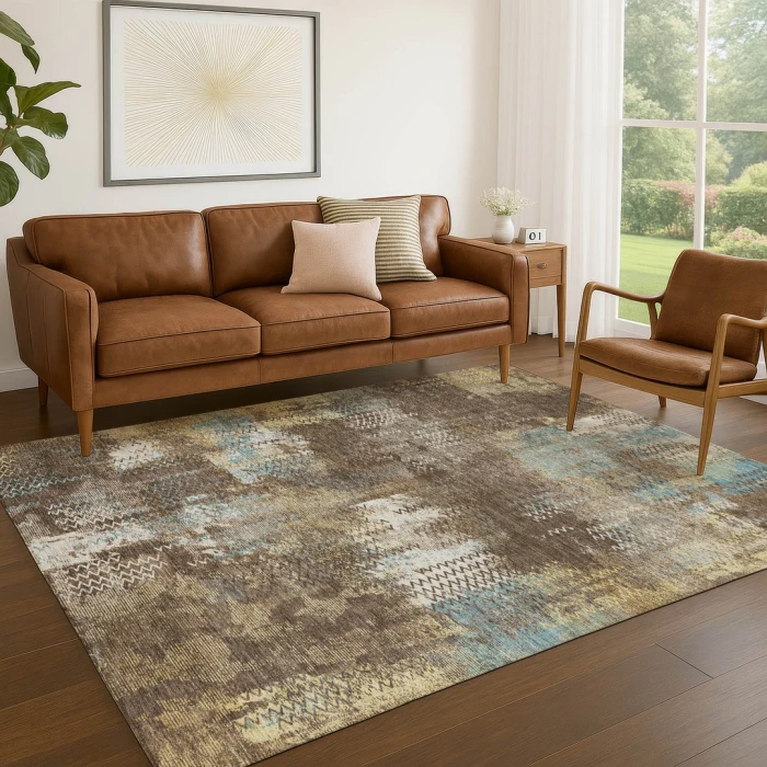 Addison Rugs Chantille Brown ACN2790 5ft. x 7ft.6in. Rect. Rug