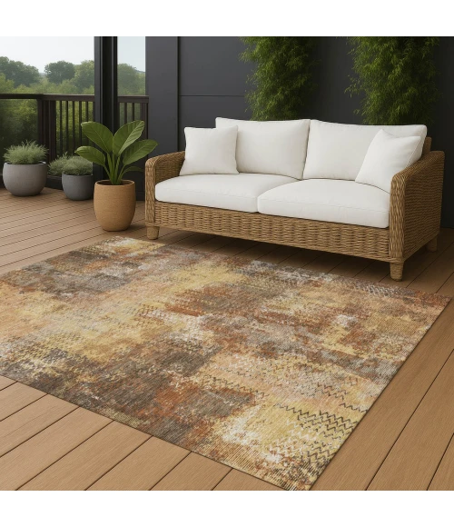 Addison Rugs Chantille Orange ACN2790 9ft. x 12ft. Rect. Rug