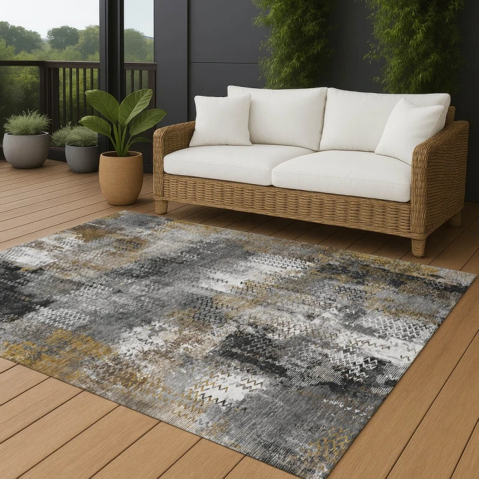 Addison Rugs Chantille Gray ACN2790 5ft. x 7ft.6in. Rect. Rug