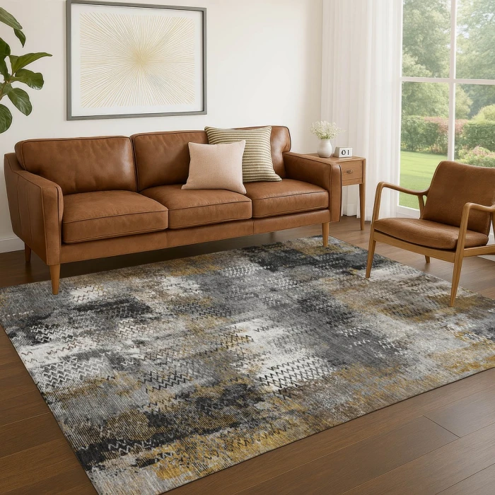 Addison Rugs Chantille Gray ACN2790 5ft. x 7ft.6in. Rect. Rug