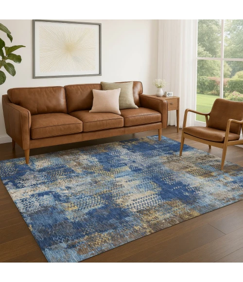 Addison Rugs Chantille Blue ACN2790 9ft. x 12ft. Rect. Rug