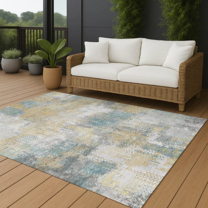 Addison Rugs Chantille Gray ACN2790 5ft. x 7ft.6in. Rect. Rug