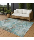 Addison Rugs Chantille Teal ACN2790 9ft. x 12ft. Rect. Rug