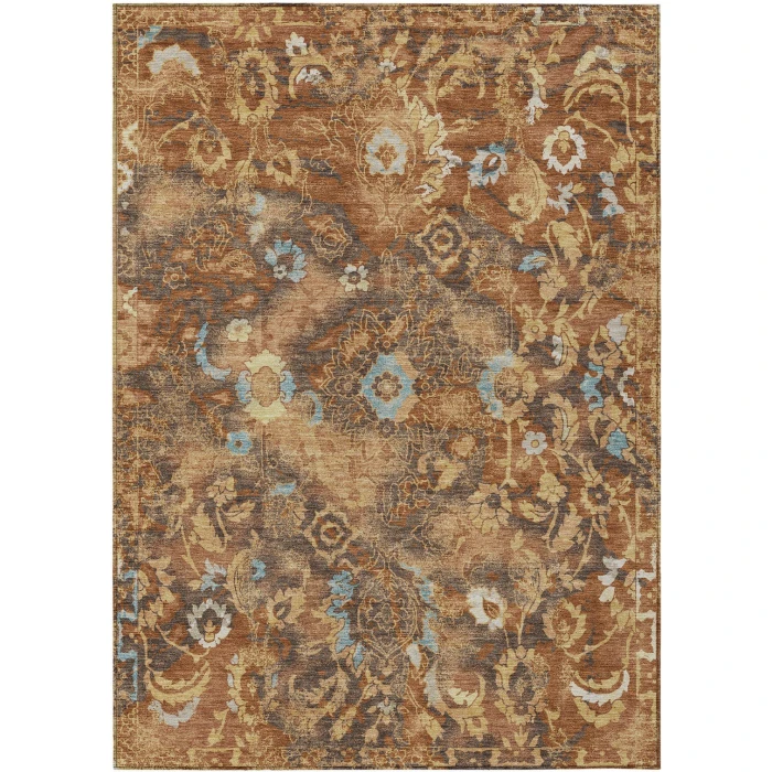 Addison Rugs Chantille Orange ACN2791 9ft. x 12ft. Rect. Rug